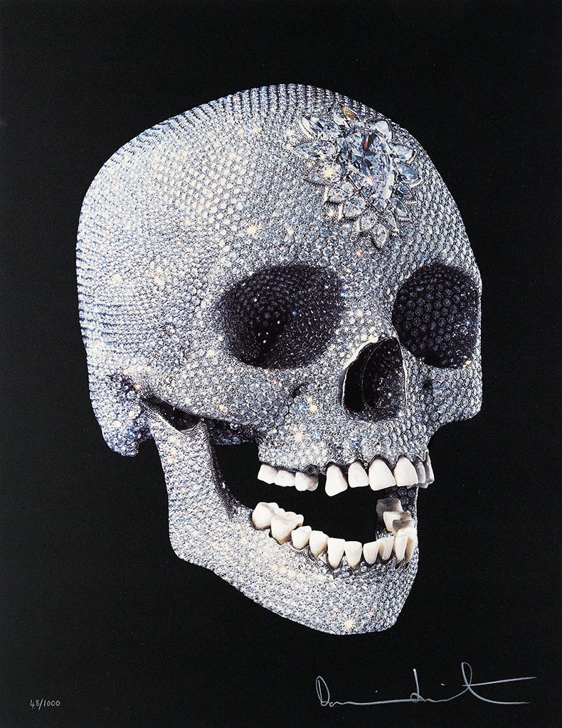 DAMIEN HIRST For the Love of God, Shine.